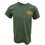 Teddy Morse's Daytona Harley-Davidson Men's Biketoberfest 2023 Python Short Sleeve Shirt, Military Green