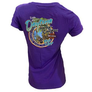 Teddy Morse's Daytona Harley-Davidson Exclusive Ride The Loop Women's Short Sleeve Shirt