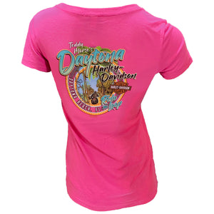 Teddy Morse's Daytona Harley-Davidson Exclusive Ride The Loop Women's Short Sleeve Shirt