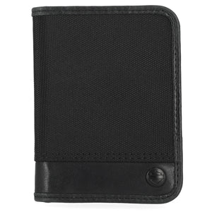Harley-Davidson Men's Classic Codura Vertical Billfold Wallet W/ Chain, Black MWM001/08