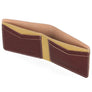 Harley-Davidson 120th Anniversary Men's Handstained Billfold, Wallet Rum Raisin