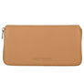 Harley-Davidson 120th Anniversary Women's 120th Zip Clutch Wallet, Natural Veg Tan