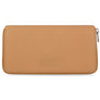 Harley-Davidson 120th Anniversary Women's 120th Zip Clutch Wallet, Natural Veg Tan