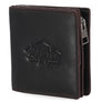 Harley-Davidson 120th Anniversary Women's 120th Zip Embossed Billfold Wallet, Pebble Black Leather