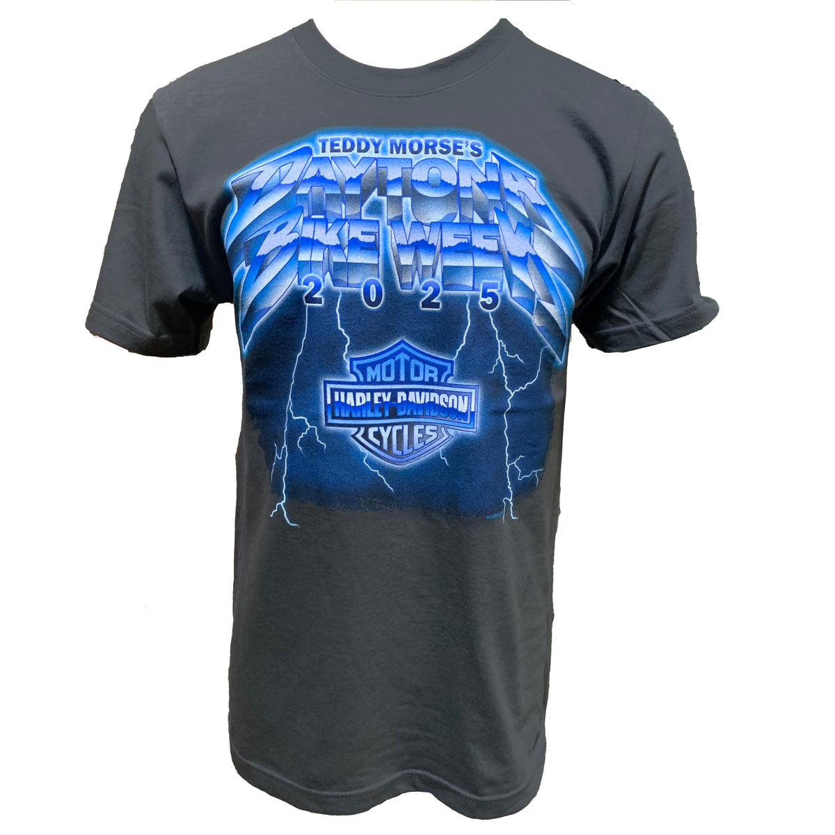 HarleyDavidson Men's Bike Week 2025 Lightning Strike Short Sleeve Shi