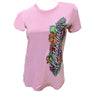 Teddy Morse's Daytona Harley-Davidson Women's Biketoberfest 2023 Hibiscus Short Sleeve Shirt, Pink