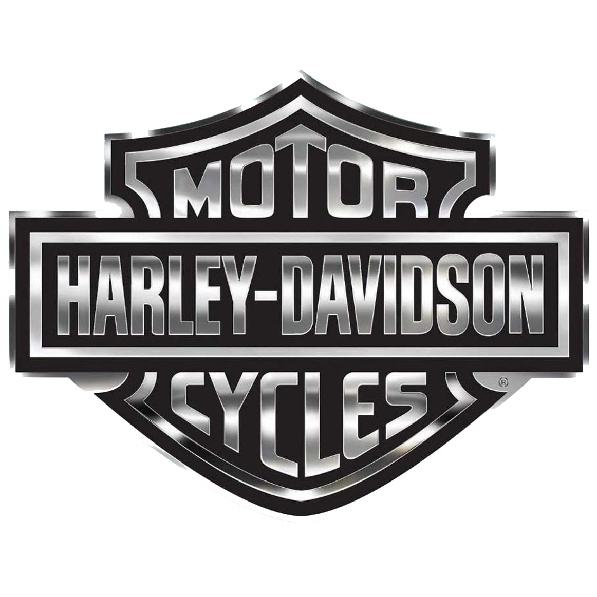 Harley-Davidson Bar & Shield Logo Decal, X-Large 30 x 40, Gray & Bla –  Daytona Harley-Davidson