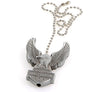 Harley-Davidson Bar & Shield Eagle Logo Zinc Cast 12" Pull Chain, Gray HDL-10142