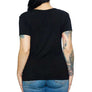 Harley-Davidson Women's Embellished Megalithic V-Neck Short Sleeve Shirt, Black HT4770BLK