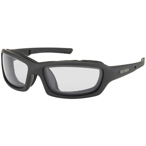 Harley-Davidson Men's Gym Time Anti-Fog Performance Glasses Light-Adjusting Lens, Black Frame  HZ0003-02A