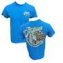 Teddy Morse's Daytona Harley-Davidson Exclusive Ride The Loop Men's Short Sleeve Shirt, Sapphire