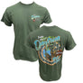 Teddy Morse's Daytona Harley-Davidson Exclusive Ride The Loop Men's Short Sleeve Shirt, Military Green