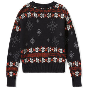 Harley-Davidson Women's Harley Holiday Sweater Long Sleeve Shirt, Black 96830-25VW
