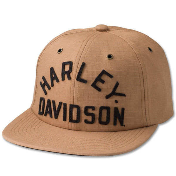 Harley-Davidson Men's Staple Unstructured Hat, Tobacco Brown 97737-23VM