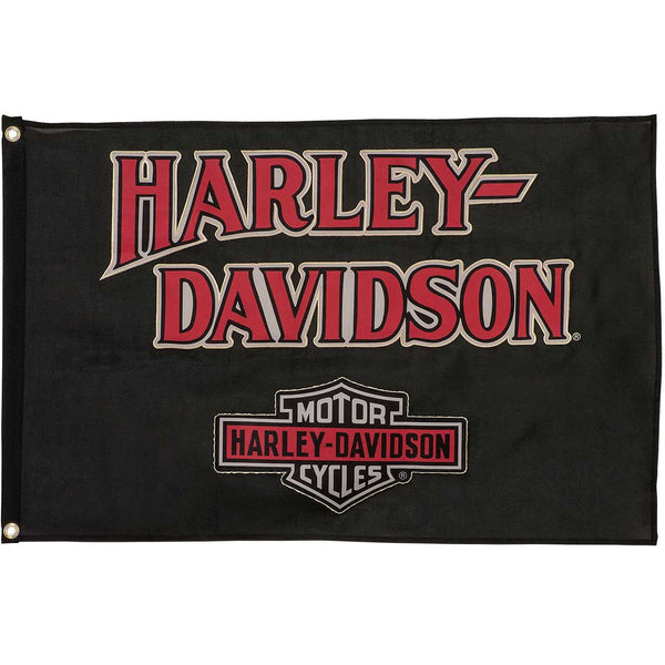 Harley-Davidson Nostalgic Bar & Shield Small Flag, HDL-15105
