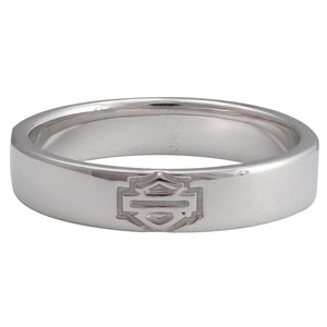 Harley-Davidson Women's B&S Cirque Crystal Band Ring HDR0568
