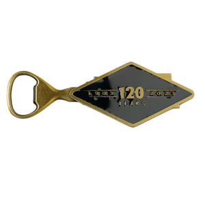 Harley-Davidson 120th Anniversary H-D Zinc-Cast Bottle Opener, Black/Red, HDX-98533