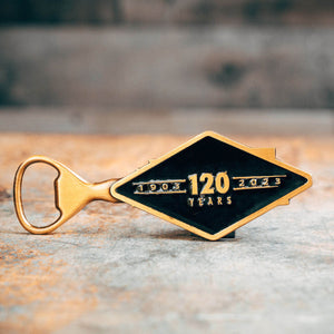 Harley-Davidson 120th Anniversary H-D Zinc-Cast Bottle Opener, Black/Red, HDX-98533