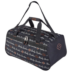 Signature Script Sports Duffel Bag w/ Adjustable Strap Black 99418-SIGNATURE