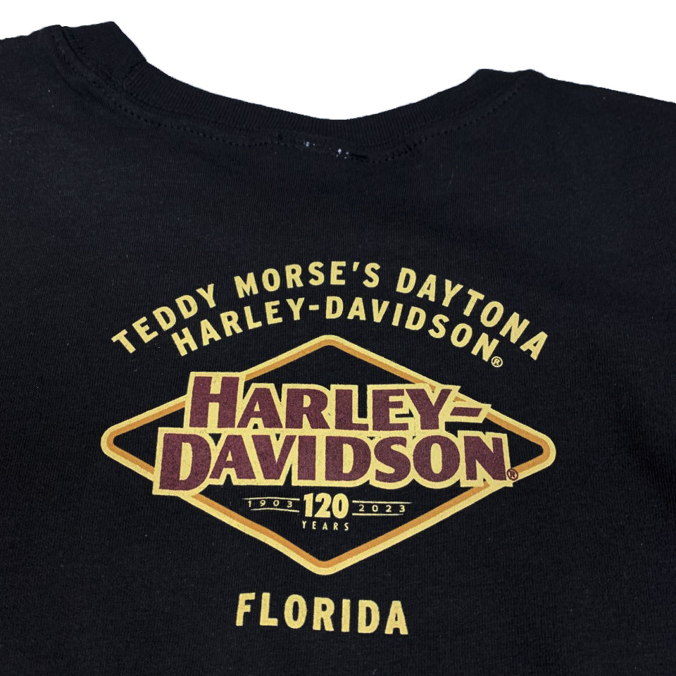 Regnbue Nautisk Regelmæssigt Harley-Davidson Big Boys' 120th Anniversary Short Sleeve T-Shirt, Blac –  Daytona Harley-Davidson