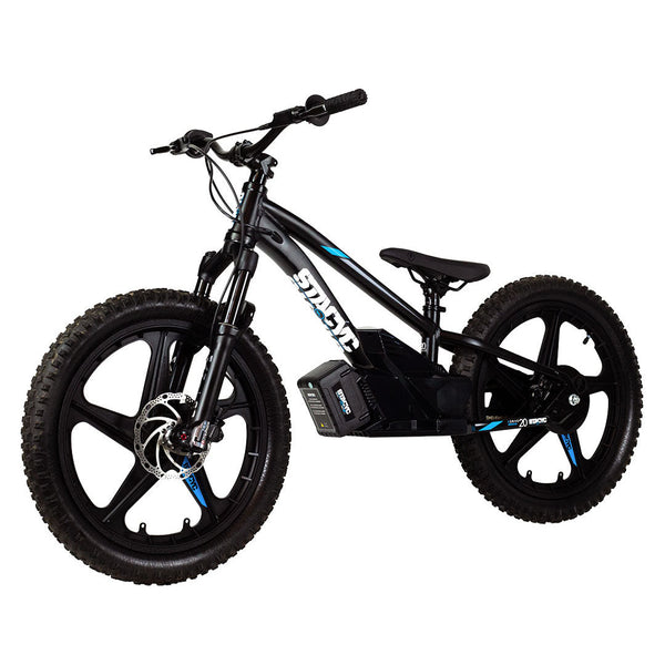 STACYC Brushless 20eDRIVE Electric Balance Bike for Kids Ages 10-12 Years Old, Black