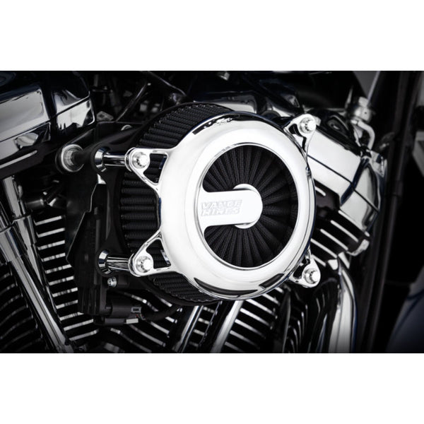 Vance & Hines VO2 Rogue Air Intake Kit, Chrome Fits: Touring, Triglide, Softail 1010-2899