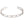 Harley-Davidson Women's Bar & shield Crystal Open Cuff Bracelet, Sterling Silver 34B00302