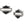 Harley-Davidson Women's Crystal Onyx Stone Bar & Shield Logo Stud Earrings 34G00264