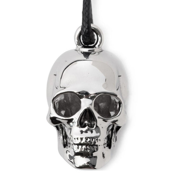 Harley-Davidson H-D Skull Head With Shades Shaped Ride Bell, Silver Plating 34M00013