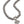 Harley-Davidson Women's. Crystal Bar & Shield Bead Toggle 16 in Necklace, Silver 34N00222