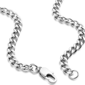 Harley-Davidson Men's 24 in. Bar & Shield Script Chain Necklace, Stainless Steel 34N00279
