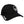 A black baseball cap featuring a white embroidered skull logo on the front and white text on the brim, shown against a plain white background.