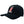 A black baseball cap featuring an embroidered patch on the front with a stylized American flag design in red, white, and blue, and the text 'HOLICARDSOUL' below it.