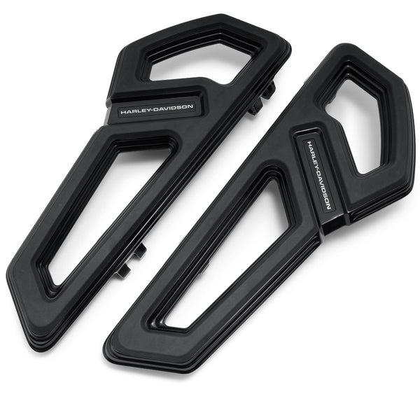 Harley-Davidson Empire Rider Footboard Kit Set, Black Anodized Finish 50501933