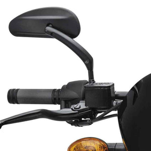 Harley-Davidson Profile Custom Mirrors, Stain Black, Fits XG Models 56000135