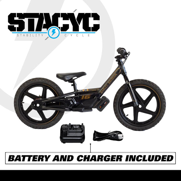 Harley-Davidson STACYC Brushless 16eDrive Electric Balance Bike For Kids' 5-7 Years Old  6100004