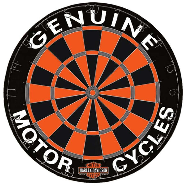 Harley-Davidson Genuine Competition Dartboard w/ Harley Colors, 61976