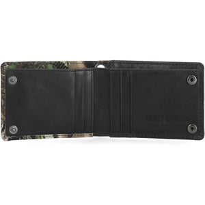 Harley-Davidson x Realtree Men's APG Bi-Fold Front Pocket Wallet, Camo MWM104/99