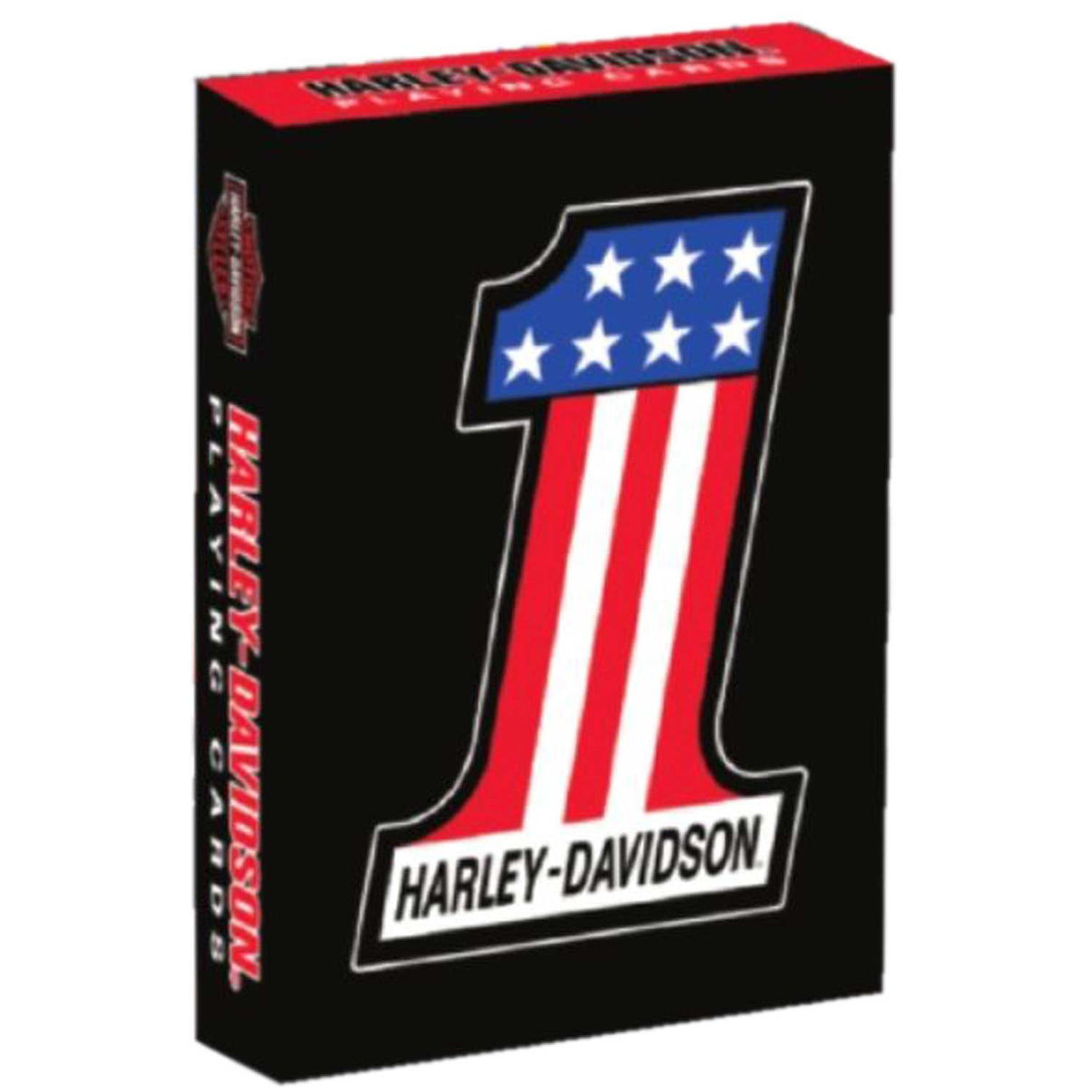 Harley-Davidson #1 RWB Logo Standard Size Premium Playing Card Deck 638D Harley-Davidson #1 RWB Logo Standard Size Premium Playing Card Deck 638D