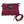 Pink fringed bag with Harley-Davidson logo on a white background