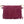 Pink suede clutch bag with gold accents on a white background