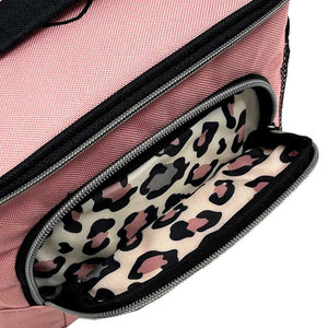 Harley-Davidson Girl's Printed H-D Insulated Lunch Box Tote, Blush Pink/Black 7139574