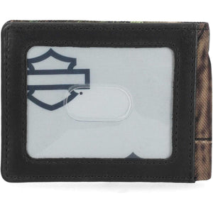 Harley-Davidson x Realtree Men's APG Bi-Fold Front Pocket Wallet, Camo MWM104/99