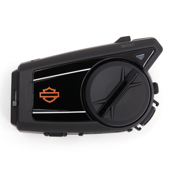 Harley-Davidson Audio 50C Bluetooth W/ Built in 4K Camera Single Headset, Black 76001180A
