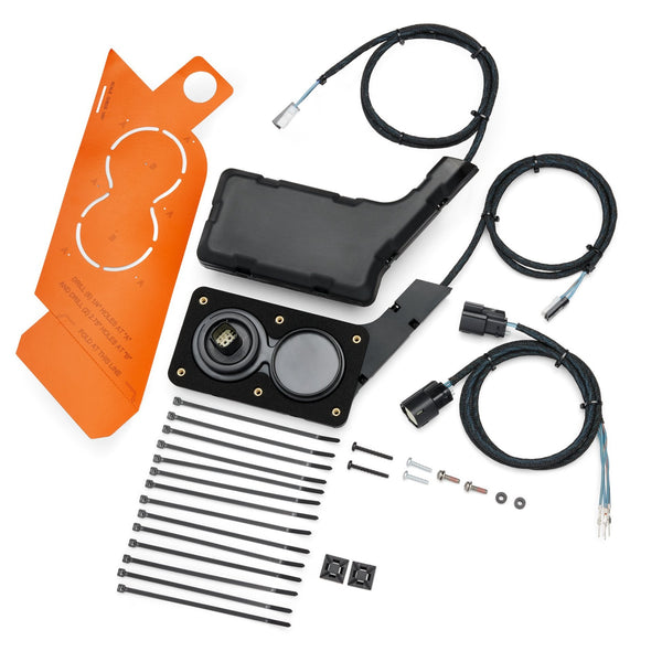 Harley-Davidson Audio powered by Rockford Fosgate, Saddlebag Speaker Installation Kit 76001300