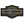 An embroidered Harley-Davidson patch featuring the classic bar and shield design in black, gray, and gold on a white background.
