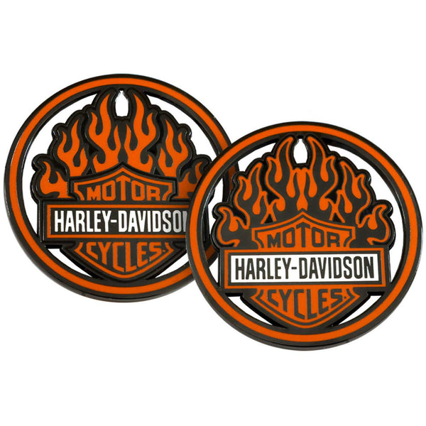 Harley-Davidson Firestarter Metal Cutout Bar & Shield Challenge Coin, 1.75 inch