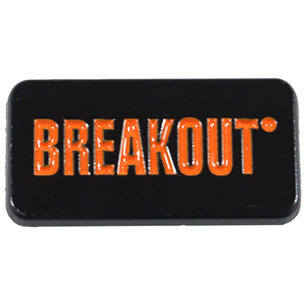 Harley-Davidson 1 in. Breakout Bike Model Metal Pin, Black & Orange 8017712
