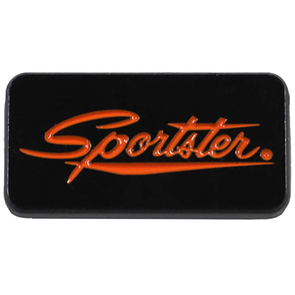 Harley-Davidson 1 in. Sportster Bike Model Metal Pin, Black & Orange 8017750