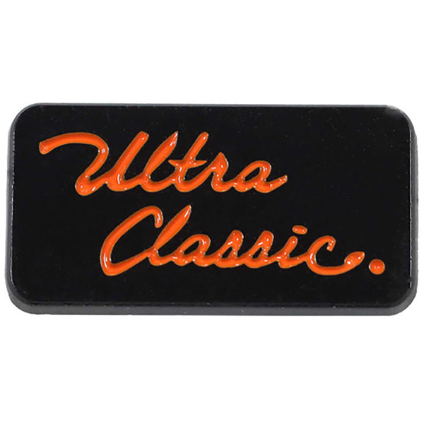 Harley-Davidson 1 in. Ultra Classic Bike Model Metal Pin, Black & Orange 8017798